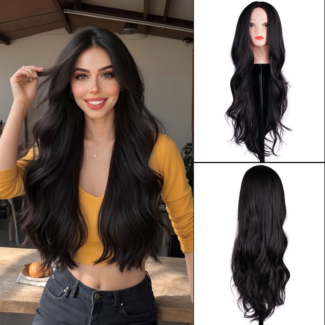 Long-Curly-Wig -100%-Premium-Fiber